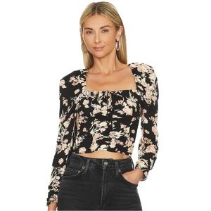 Free People | Hilary Printed Top NWT